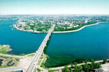 Irkutsk. View from above.